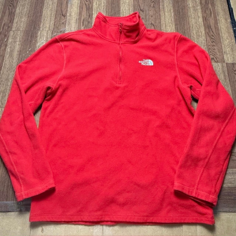 The North Face Men's Red TNF Fleece Apex Tech Jacket Medium